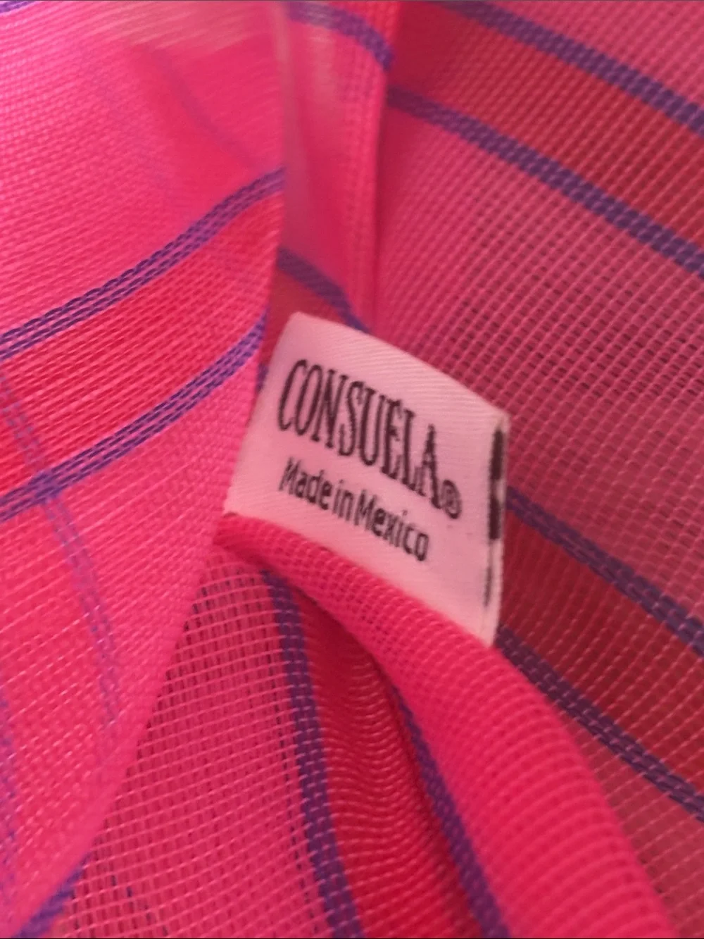 Consuela Fiesta mesh shopping tote